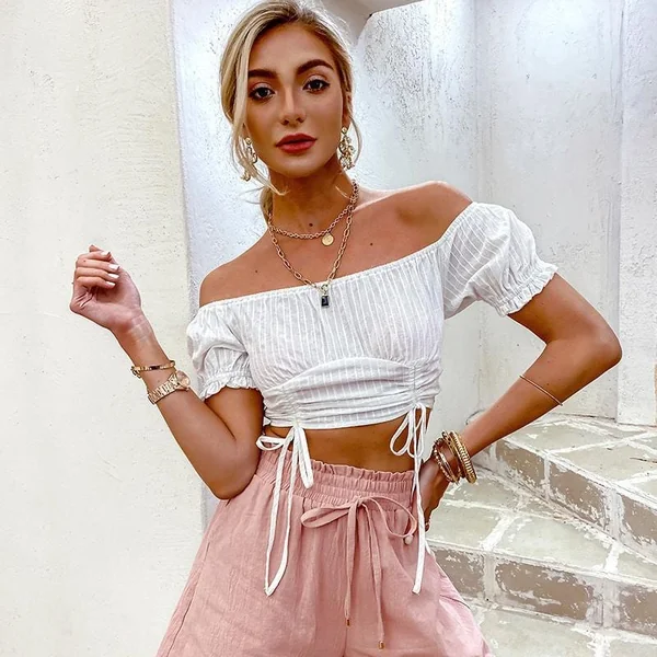 Cop Top Bohème Blanc