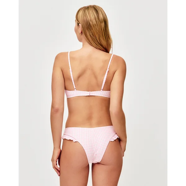 Corbeille - Haut de maillot de bain vichy