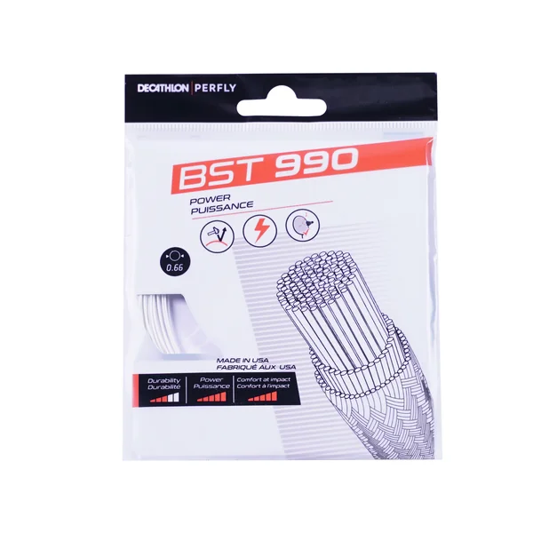 Cordage De Badminton BST 990 - Blanc