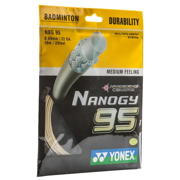 Cordage de badminton nanogy 95 ambre