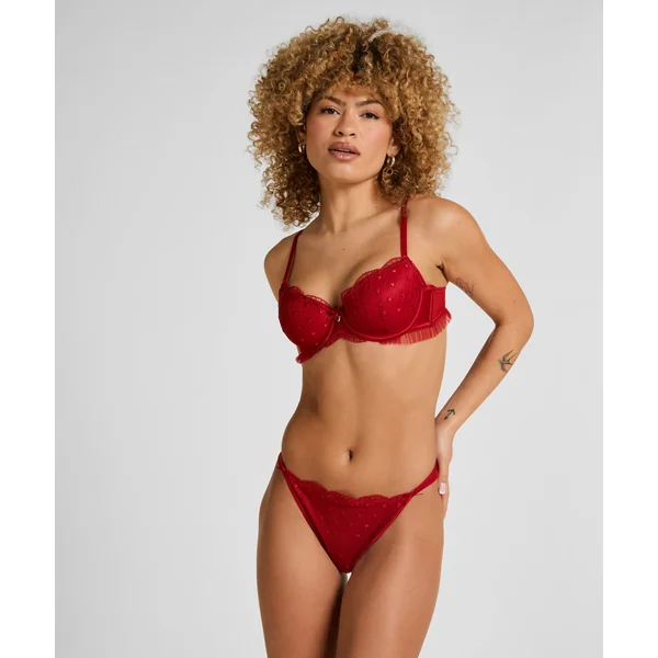 Cordelie Soutien-Gorge Armatures Rembourré - Rouge
