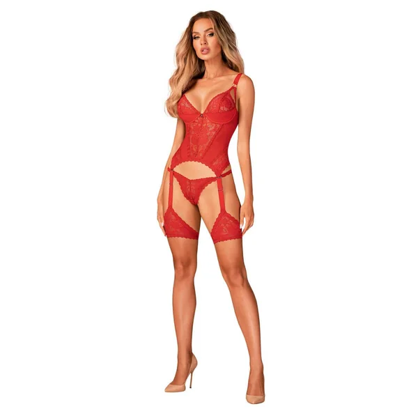 Corset Belovya XS/S - Rouge Obsessive SEXY Obsessive