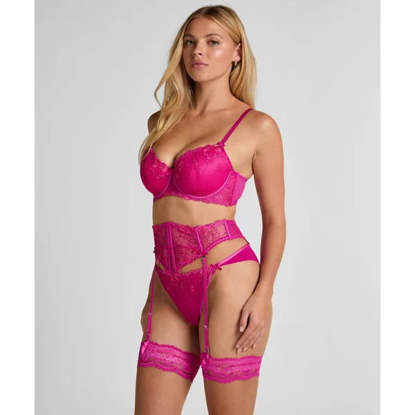 Corset court Peonie - Rose