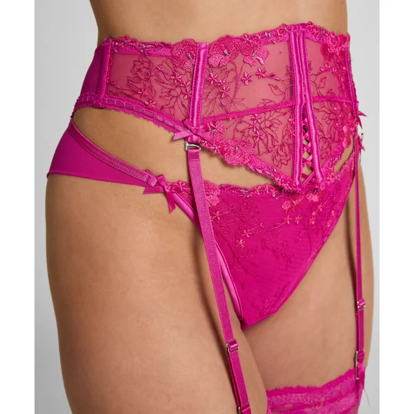 Corset court Peonie - Rose