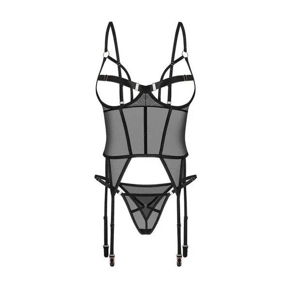 Corset ouvert & string Euridia