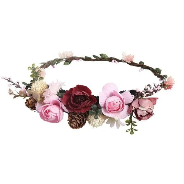 Couronne de Fleurs Bohème Chic