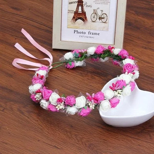 Couronne de Fleurs Bébé Fille
