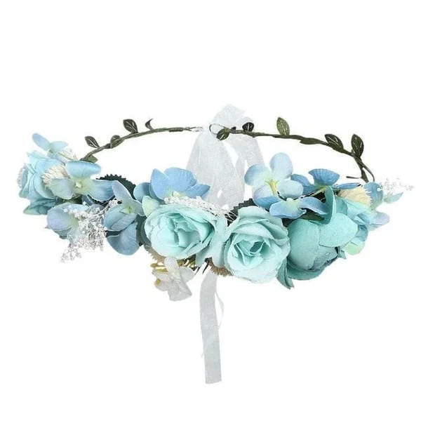 Couronne de Fleurs Champêtre