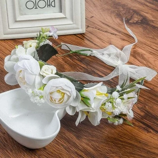Couronne de Fleurs Mariage Petite Fille