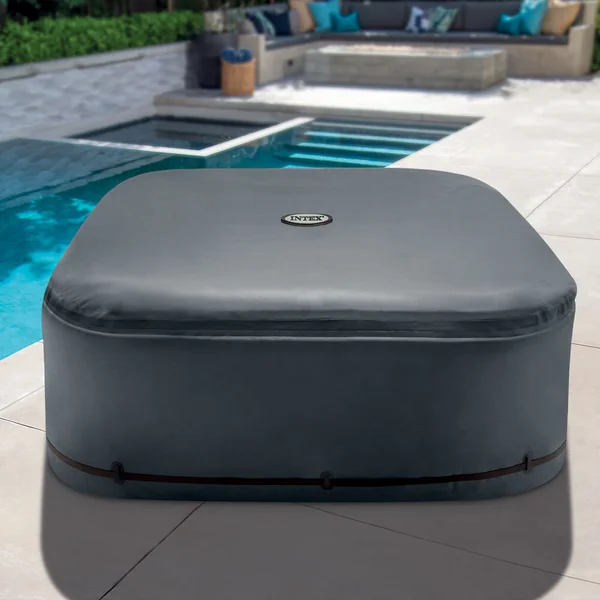 Couverture thermique spa carré 4 places