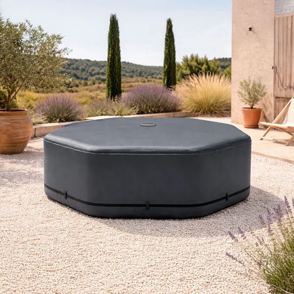 Couverture thermique spa octogonal 4 places