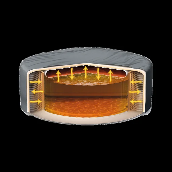 Couverture thermique spa octogonal 4 places