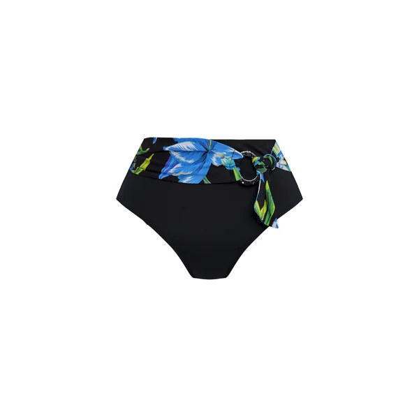 Cullote de bain taille haute noir Fantasie Bain