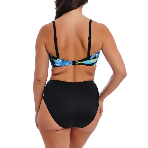 Cullote de bain taille haute noir Fantasie Bain