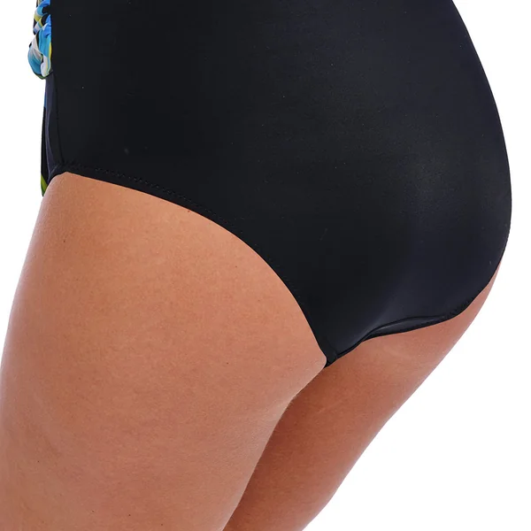 Cullote de bain taille haute noir Fantasie Bain