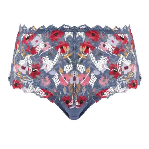 Culotte Arum Mosaïc Imprimé Fleurs Givrées multicolore Sans Complexe