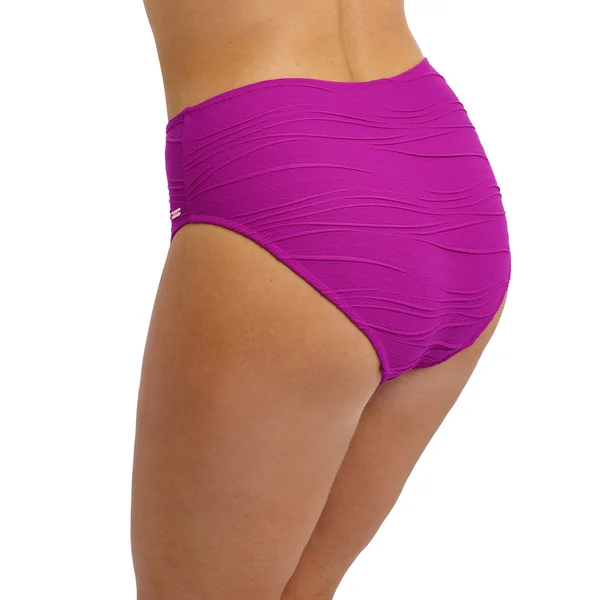 Culotte Bikini taille haute - Rose Fantasie Bain