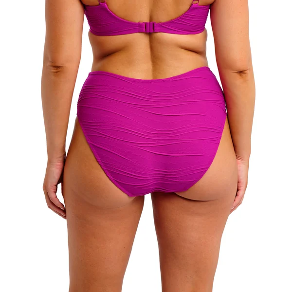 Culotte Bikini taille haute - Rose Fantasie Bain