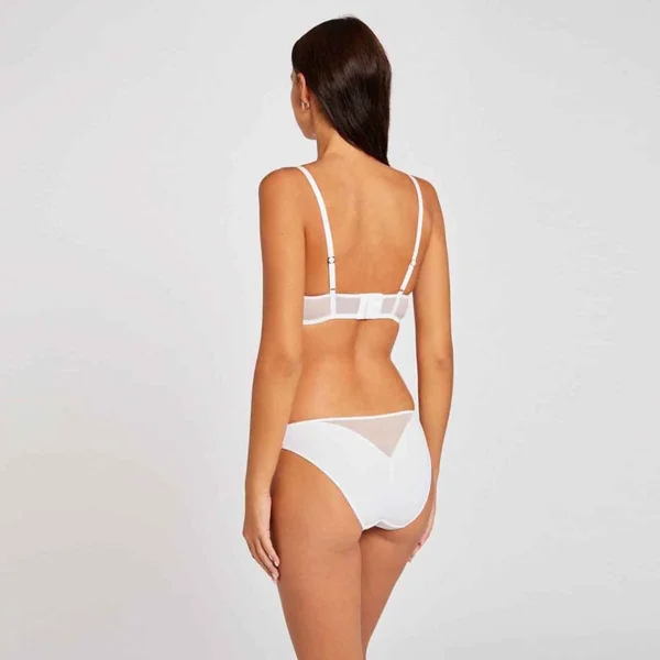 Culotte blanc Kim Morgan Lingerie