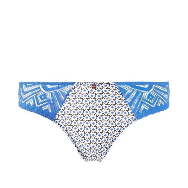 Culotte bleu Kim Morgan Lingerie