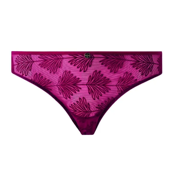 Culotte bordeaux Alixa rouge Morgan Lingerie
