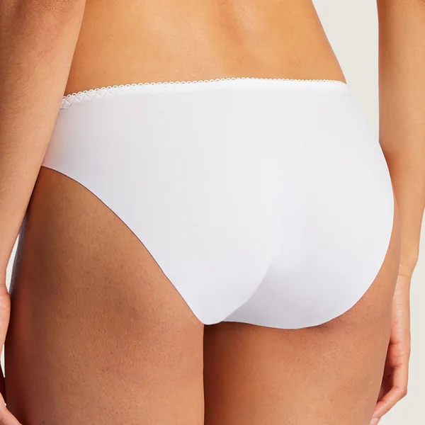 Culotte brésilienne Aubade DANSE DES SENS opale en dentelle Aubade Danse Des Sens