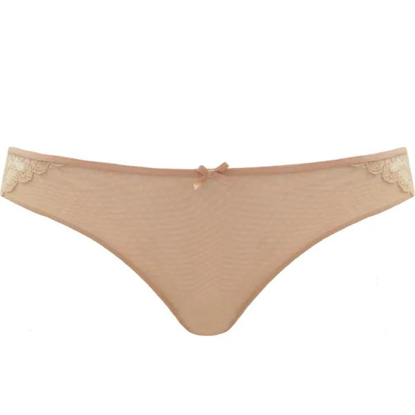 Culotte brésilienne - Beige en nylon Curvy Kate