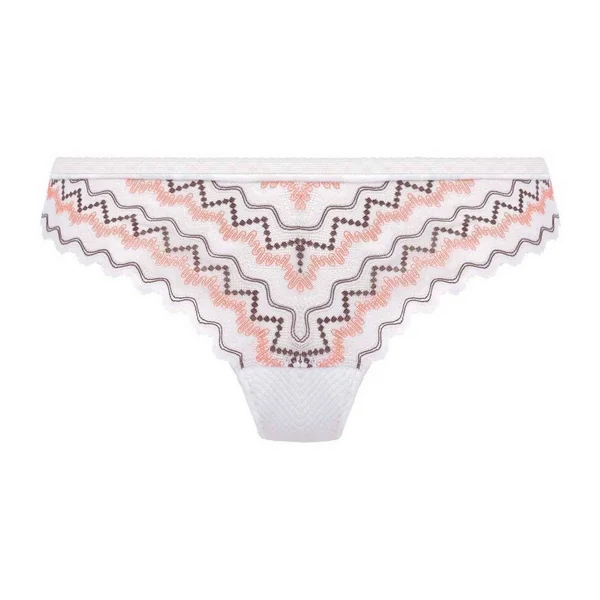 Culotte brésilienne - Blanche FESTIVAL VIBE en nylon Freya