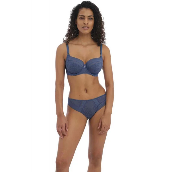 Culotte brésilienne - Bleue Freya Viva en nylon Freya
