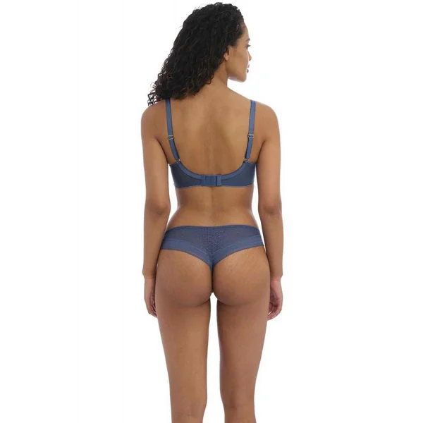 Culotte brésilienne - Bleue Freya Viva en nylon Freya