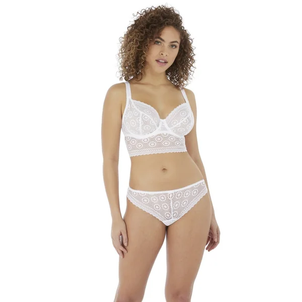 Culotte brésilienne Freya LOVE NOTE blanc Freya Love Note