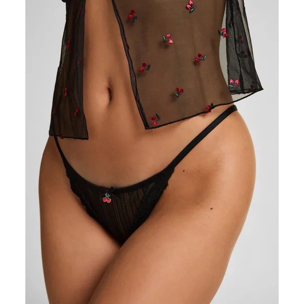 Culotte brésilienne Fruity - Noir
