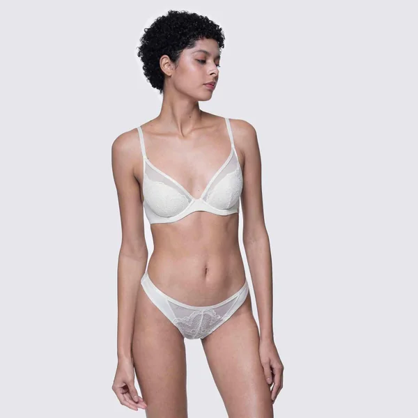 Culotte brésilienne - Ivoire PRECIOUS Dorina
