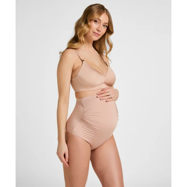 Culotte Brésilienne Maternité Smooth - Beige