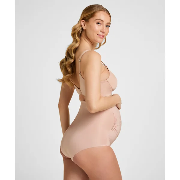 Culotte Brésilienne Maternité Smooth - Beige