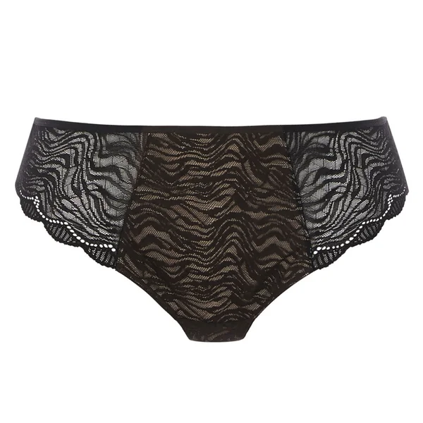 Culotte brésilienne noire IMPRESSION Fantasie Impression