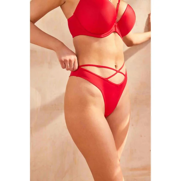 Culotte Brésilienne - Rouge Cleo by Panache Cleo by Panache