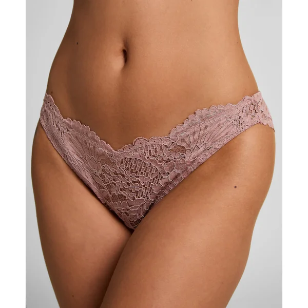 Culotte brésilienne échancrée - Violet