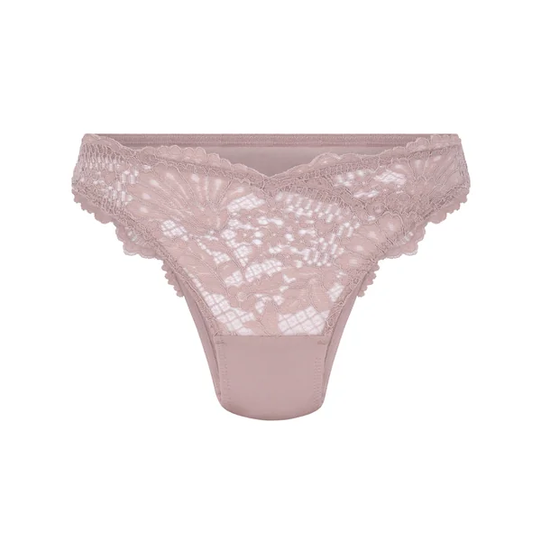 Culotte brésilienne échancrée - Violet