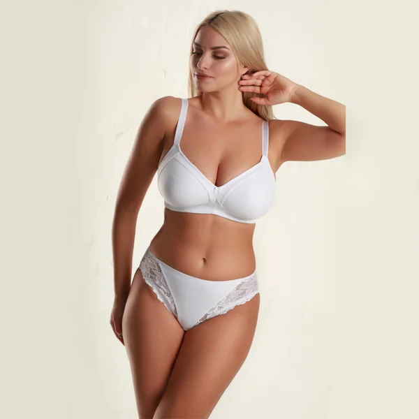 Culotte Classic beauty taille haute blanche Jolidon