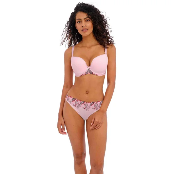Culotte classique avec broderie florale Rose Freya Freya