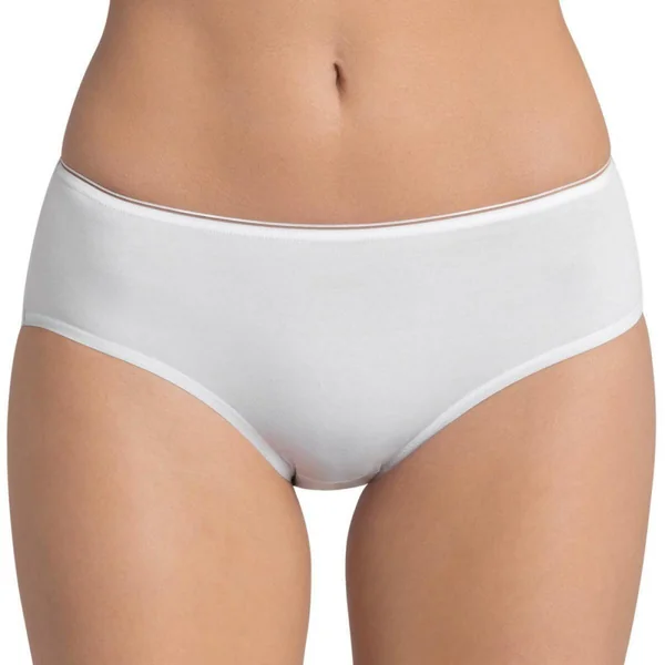 Culotte classique blanche sloggi Feel Sensational Midi WHITE Sloggi
