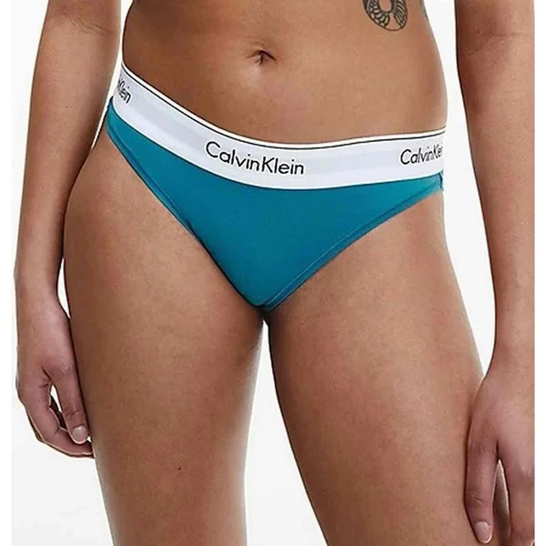 Culotte classique - Bleue en coton Calvin Klein Underwear