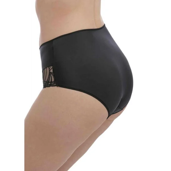 Culotte classique - Noire ADELLE en nylon Fantasie