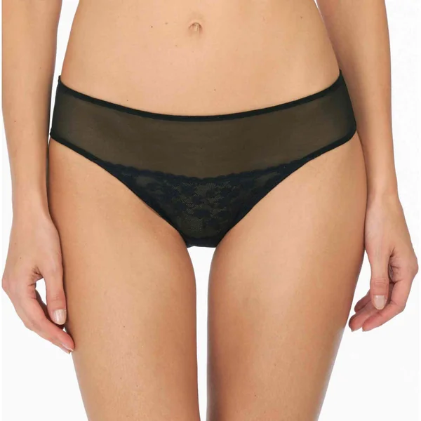 Culotte classique - Noire Natori en nylon Natori