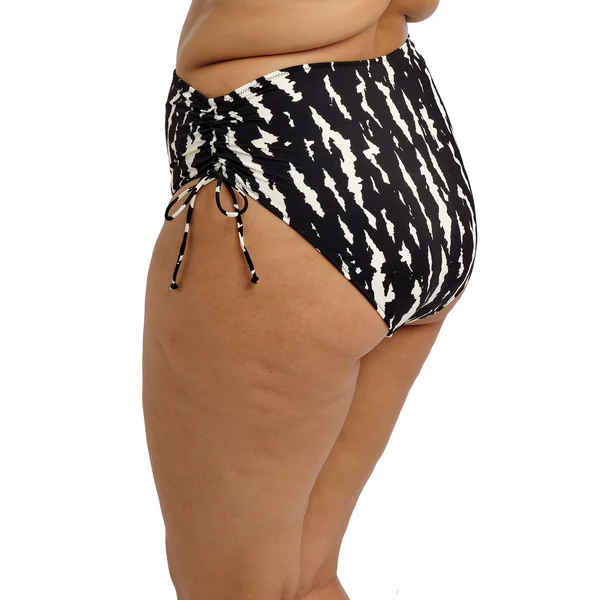 Culotte de bain ajustable - Noir et blanc Elomi Bain