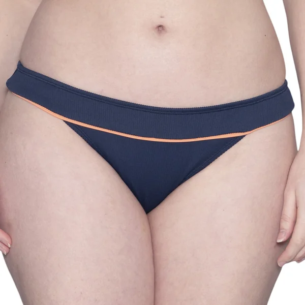 Culotte de bain bleue Curvy Kate Maillot POOLSIDEnavy/coral Curvy Kate Maillot