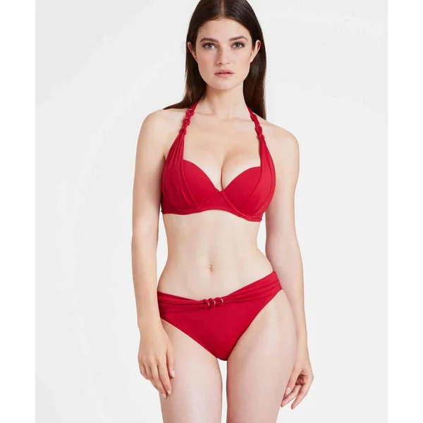 Culotte de bain brésilienne rouge Aubade Maillots Ocean Cruise Aubade Maillots