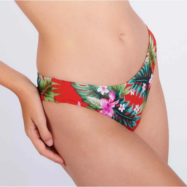 Culotte de Bain Brésilienne - Rouge Banana Moon