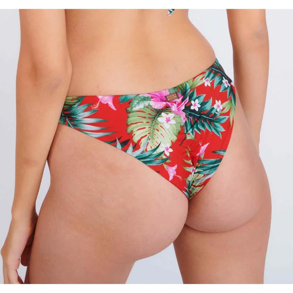 Culotte de Bain Brésilienne - Rouge Banana Moon